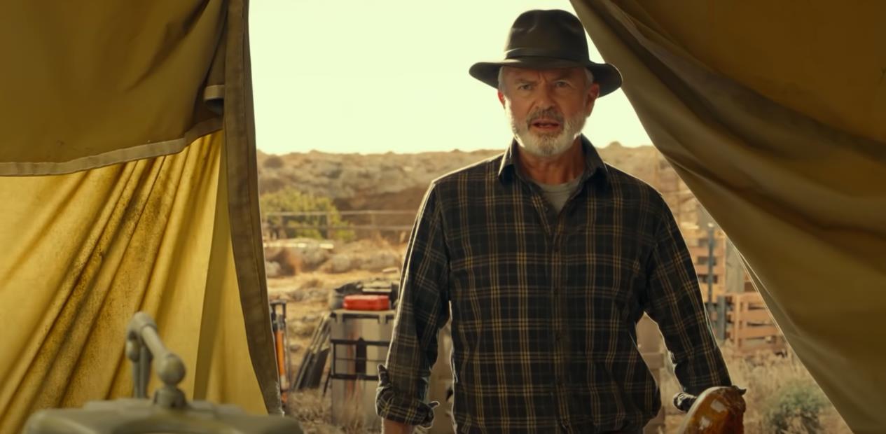 アラン・グラント博士役サム・ニール